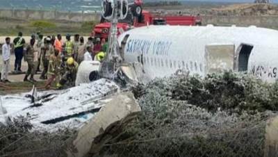 سقوط طائرة إغاثة أممية بوسط الصومال