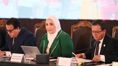 القباج تفتتح فعاليات مؤتمر الهلال الأحمر المصري تحت عنوان "النداء الإنساني الدولي لدعم غزة"