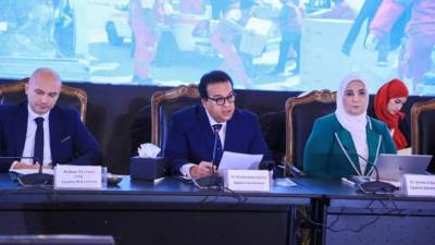 وزير الصحة يشارك في مؤتمر النداء الإنساني لدعم قطاع غزة