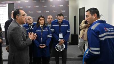 رئيس الوزراء يزور مصنع مجموعة حديد عز فى المنطقة الاقتصادية لقناة السويس