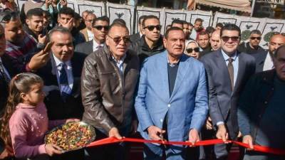 بتكلفة 240 مليون جنية.. وزير التنمية ومحافظ الشرقية يفتتحان مشروع إنشاء نفق عرابي بالزقازيق