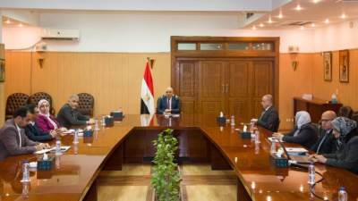 سويلم يتابع خطة الصيانة الوقائية للتغطيات الواقعة على الترع والمصارف