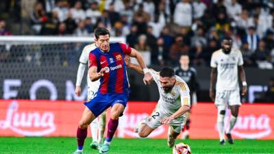 ريال مدريد بطلًا لكأس السوبر الإسباني بعد فوزه على ‎برشلونة 