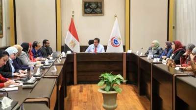 وزير الصحة يناقش الخطة التنفيذية لمبادرة جديدة للصحة العامة تمهيدا لإطلاقها في الفترة المقبلة