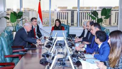 المشاط تلتقي المدير الإقليمي للبنك الدولي لمتابعة نتائج أعمال البعثة الفنية