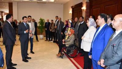وزير الرياضة يوجه بتقديم افضل الخدمات للشباب والاسر المصرية بالمدن الشبابية