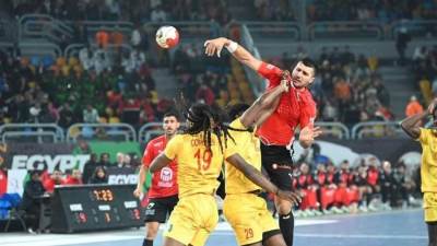 مصر تفوز على غينيا بنتيجة 33-15 بأمم إفريقيا لكرة اليد 