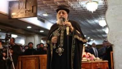 البابا تواضروس الثانى يترأس صلاة لقان عيد الغطاس والقداس بالإسكندرية غداً