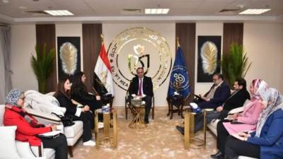 رئيس هيئة الرعاية الصحية يبحث مع IMM مونتسوريس الفرنسية عقد شراكة وتعاون استراتيجي