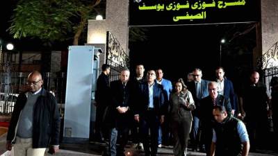 رئيس الوزراء يتفقد مسرح "فوزي فوزي" بأسوان بعد إعادة تأهيله