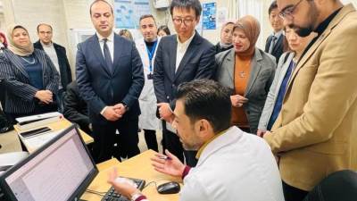 وفد الوكالة اليابانية للتعاون الدولي (جايكا) يزور عدد من المنشآت الصحية بالاسماعيلية 