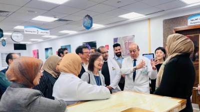 الرعاية الصحية: وفد الوكالة اليابانية للتعاون الدولي (جايكا) يزور المنشآت الصحية