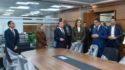 وزيرا التخطيط والتنمية المحلية ومحافظ الإسكندرية يتفقدون مركز السيطرة للشبكة الوطنية للطوارئ والسلامة