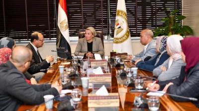 فؤاد تلتقي اعضاء مجلس إدارة جمعية كتاب البيئة والتنمية لرفع الوعي