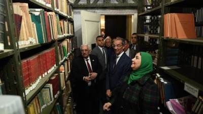 وزيرا الاتصالات والتضامن يبحثان التعاون فى رقمنة مقتنيات الجمعية الجغرافية المصرية