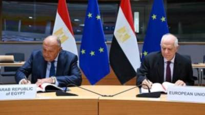 اتفاق مصرى أوروبى على رفع العلاقات إلى مستوى الشراكة الاستراتيجية الشاملة