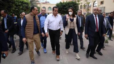 وزير الصحة يتفقد أعمال تطوير مستشفى صدر دمنهور ويوجه بالإسراع في معدلات الإنجاز