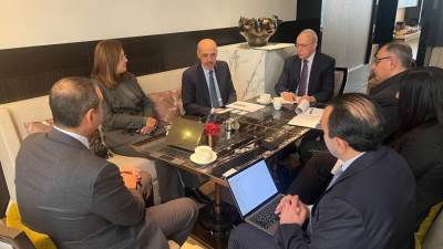 وزيرة التخطيط تبحث التعاون مع رئيس مجموعة البنك الإسلامي للتنمية