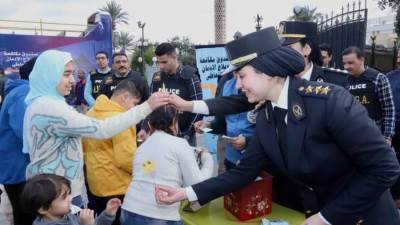 توزيع هدايا ولعب للأطفال مرتبطة بأضرار التدخين وتنفيذ أنشطة تستهدف رفع  الابتكار