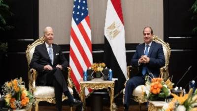 الرئيس السيسى لـ"بايدن": مصر ستستمر في جهودها لتقديم الدعم لأهالى غزة