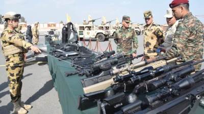 انطلاق فعاليات التدريب المصري الهندي المشترك "إعصار 2"