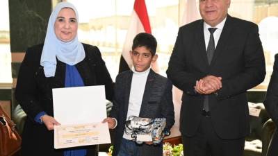 القباج تكرم 5 من أبناء مصر لحصولهم على مراكز متقدمة في الذكاء الاصطناعي