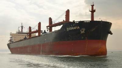 أسامة ربيع: "انتهاء أعمال إصلاح بدن سفينة الصب الجاف اليونانية ZOGRAFIA بشركة ترسانة السويس البحرية"