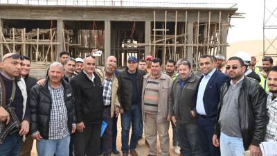 سويلم واللواء شوشة يتفقدان محطة رفع السلام (4) على ترعة الشيخ جابر