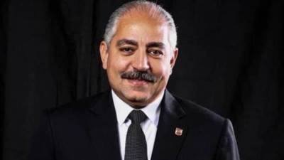 عزاء العامري فاروق نائب رئيس النادي الأهلي في مسجد المشير طنطاوي اليوم