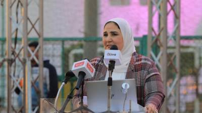 وزيرة التضامن الاجتماعي تشهد احتفالية مبادرة "أفراحنا" لتجهيز 400 عروسة من الأسر الأولى