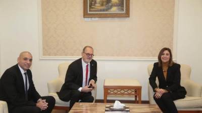 وزيرة الثقافة تلتقي أمين عام الاتحاد الدُولي للناشرين لمناقشة سبل التعاون المشترك