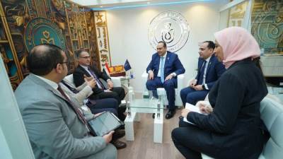 رئيس الرعاية الصحية يلتقي نائب رئيس اللجنة الدولية لاعتماد جودة الرعاية الصحية JCI