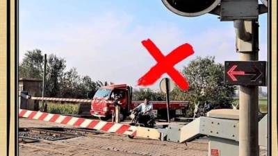 النقل تناشد المواطنين المشاركة فى التوعية بضروة الالتزام بعدم اقتحام المزلقانات