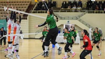 فتيات سبورتنج للكرة الطائرة يحصدن أول 3 نقاط بدورة الألعاب للأندية العربية للسيدات