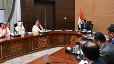 مدبولى يلتقى وزير الإعلام السعودى تأكيدا للتنسيق بين الجهات الإعلامية بالبلدين