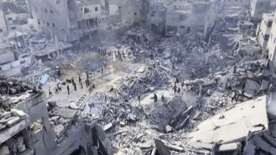 منظمة التحرير الفلسطينية: حجم الدمار الذي حدث في غزة يتجاوز الـ 70 مليار دولار