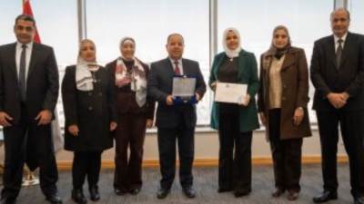 فوز "المالية والضرائب" بجائزة «أفضل منصة» و«أفضل محتوى إبداعى بمنصات التواصل"