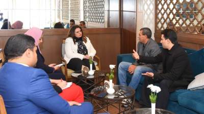 سها جندي: مصر تفتح أبوابها للجميع وهناك فرص استثمارية ثمينة على أرضها