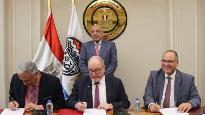 توقيع اتفاقية لإعادة تأهيل شركة الدلتا للأسمدة وتشغيل مصنعى الأمونيا واليوريا