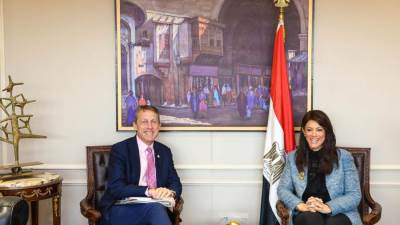 المشاط تلتقي القائم بأعمال مساعد رئيس الوكالة الأمريكية للتنمية بواشنطن لمناقشة دفع العلاقات المشتركة