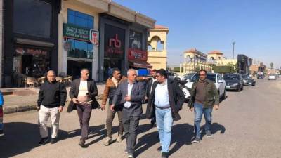 مسئولو الإسكان يتفقدون أعمال التطوير ورفع الكفاءة بالمناطق المختلفة بمدينة العبور