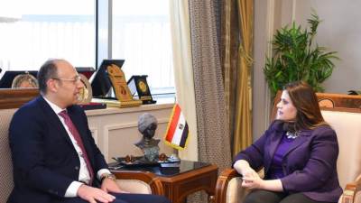 وزيرة الهجرة تستقبل قنصل مصر الجديد في ملبورن بأستراليا لبحث التعاون