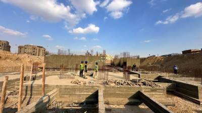 تايمز للتطوير تنجز مراحل متقدمة في عمليات التشيد والبناء بمشروع "أفلين" القاهرة الجديدة