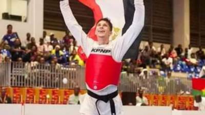 وزير الرياضة يهنئ أبطال التايكوندو بالتأهل إلي أوليمبياد باريس