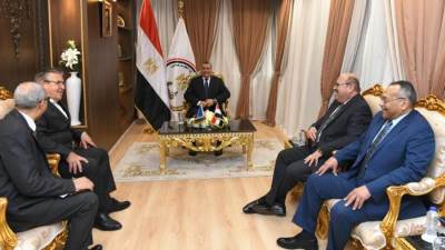 "وزير اللإنتاج الحربى" يستقبل سفير "البوسنة والهرسك" بالقاهرة لبحث أوجه التعاون المشترك