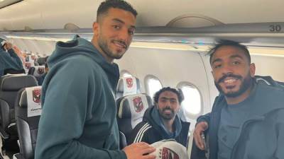 بعثة الأهلي تتوجه إلى الجزائر لملاقاة شباب بلوزداد