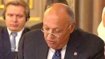 وزير الخارجية: مصر ترفض بشكل كامل أية محاولات ومخططات لتهجير الفلسطينيين