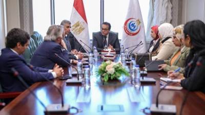 وزير الصحة يستقبل ممثلي «جريفولز إيجيبت» لمشتقات البلازما لبحث سبل التعاون