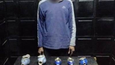 سقوط لص يسرق عدادات المياه من داخل العقارات بعابدين