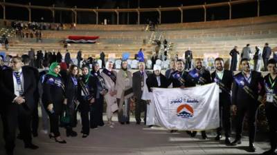 انطلاقة مميزة من أسوان الجديدة لأعمال المنتدي البيئي للشباب العربي للأمن المائي والغذائي